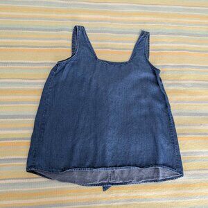 ⭐ Ann Taylor LOFT Chambray Tank Top XXSP